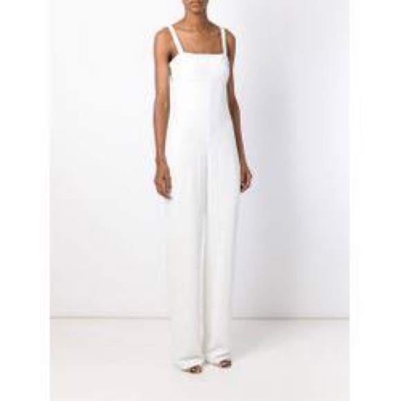 T by Alexander Wang Back-Cutout Bandeau Jumpsuit - Picture 2 of 6